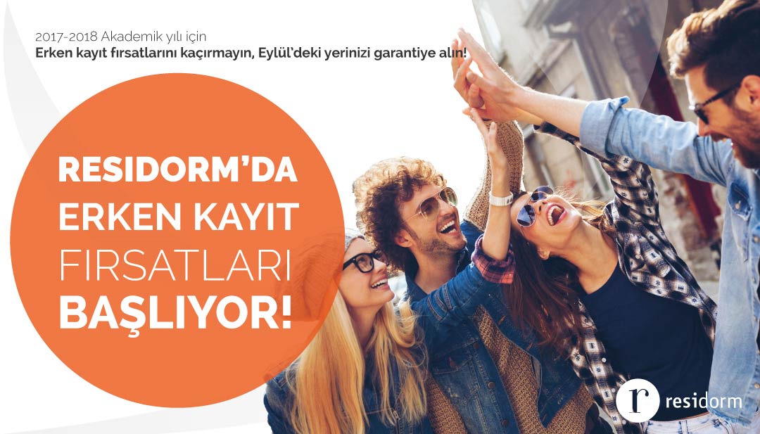 Residorm’da Erken Kayıtlar Başlıyor!