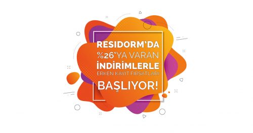 Residorm’da İndirimli Kayıt Dönemi Başlıyor!